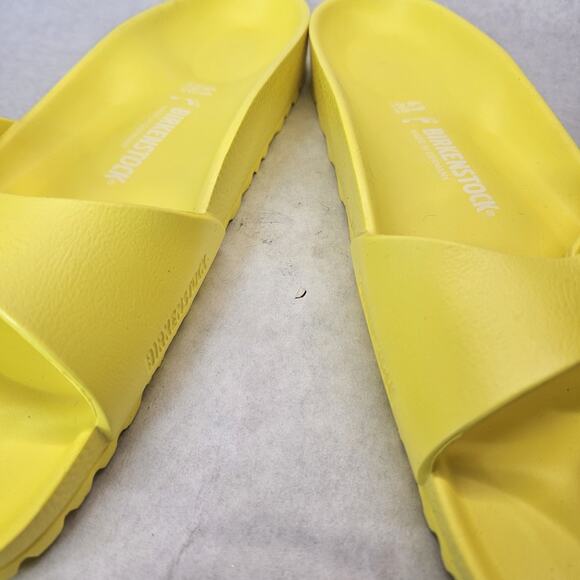 Birkenstock Madrid EVA Sandals Yellow Women 41 Sz US 10 Lightweight Slides - Picture 3 of 8